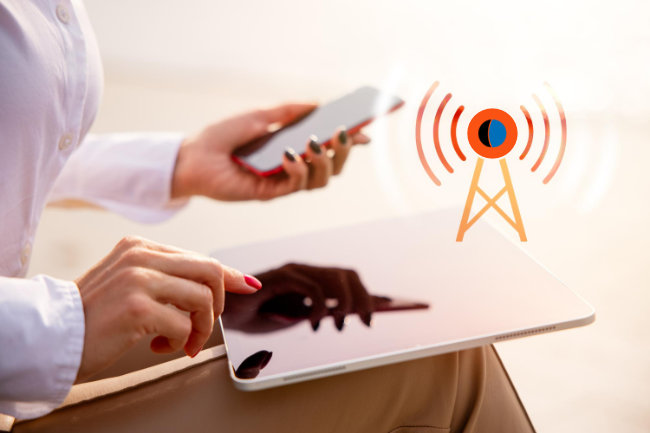 WLAN Ausleuchtung concat