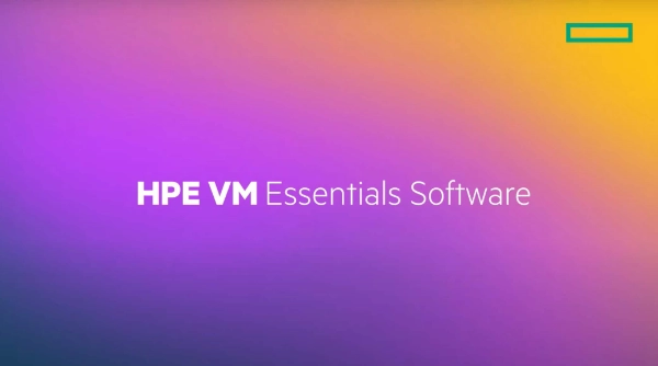 HPE VM Essentials Software Banner