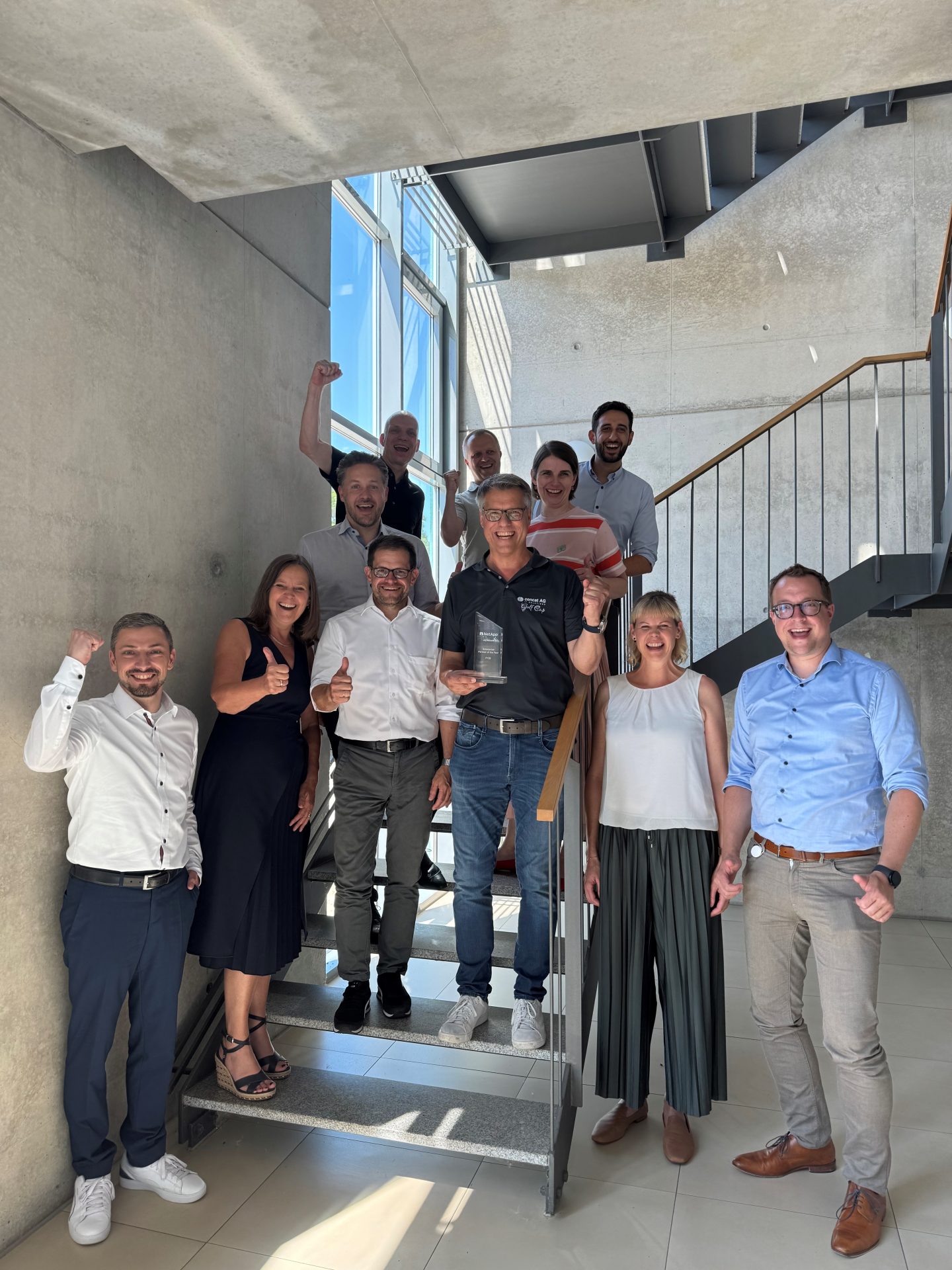 NetApp zeichnet Concat AG aus: Enterprise Partner of the Year 2025 1 NetAppAward