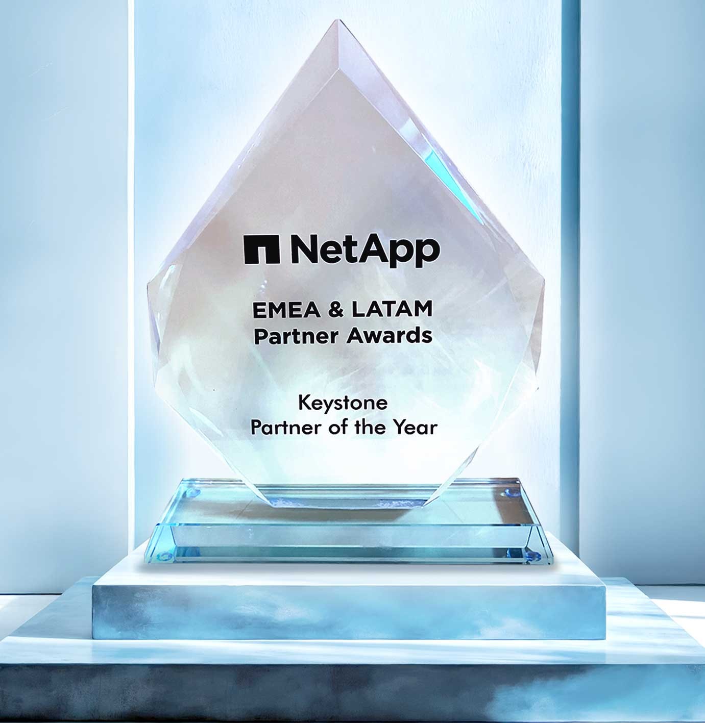 EMEA Keystone Partner of the year: NetApp-Award für Concat 1 NetApp Award Concat Keystone Partner des Jahres 2026 Preis allein
