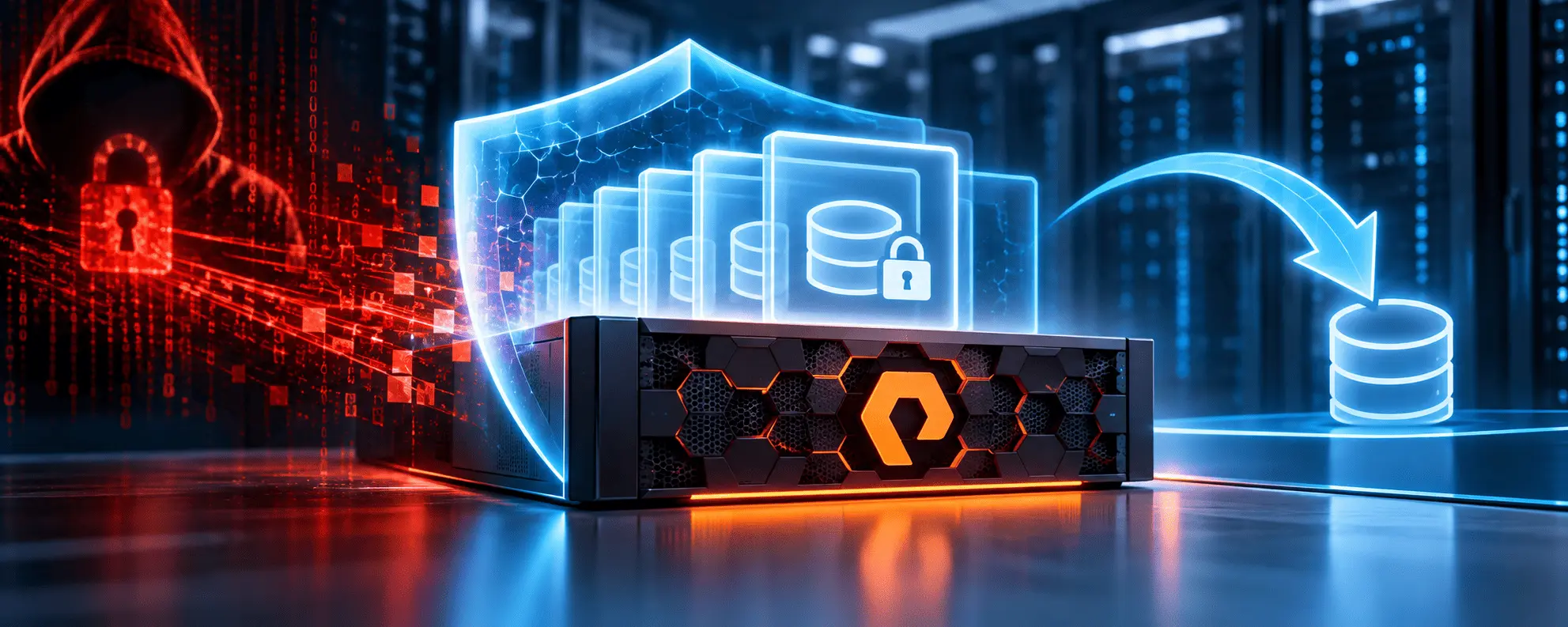 Ransomware-resilienter Storage