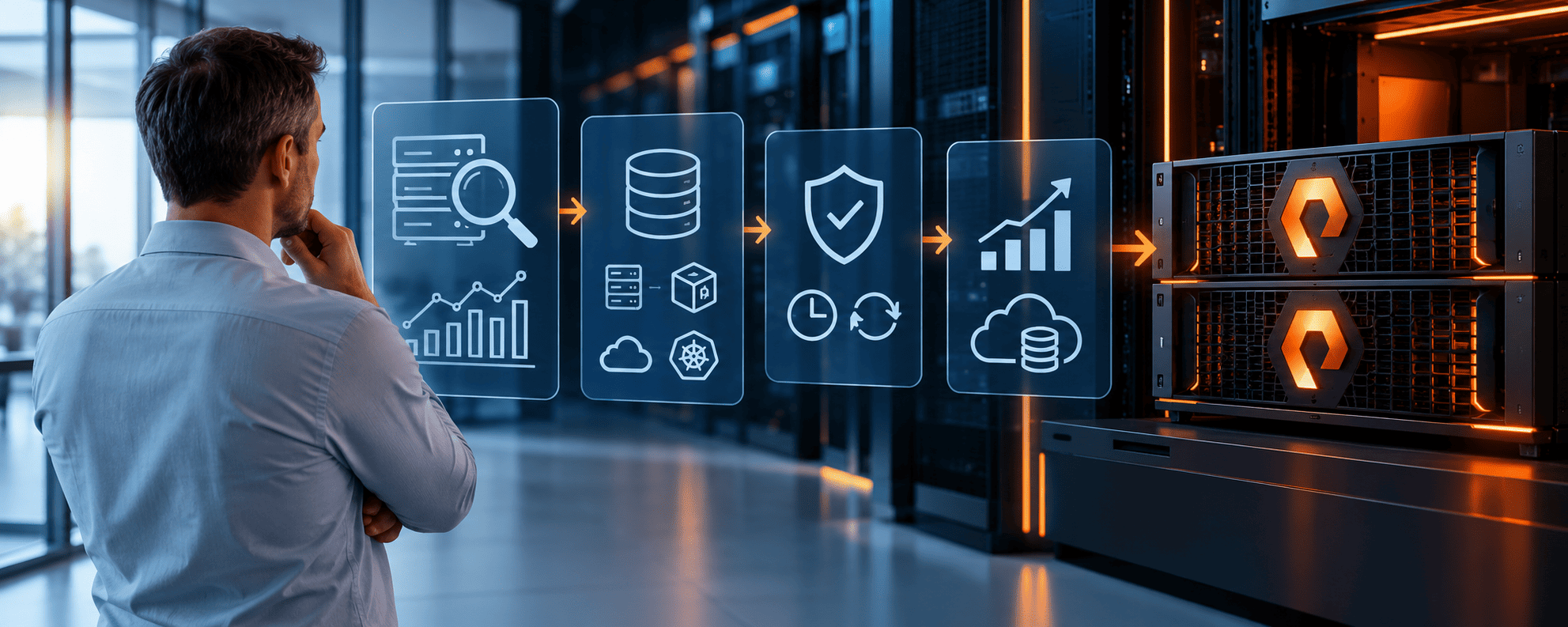 Storage-Projekt mit Concat planen